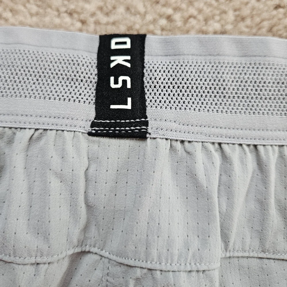 Women’s Athletic Shorts — Light Gray